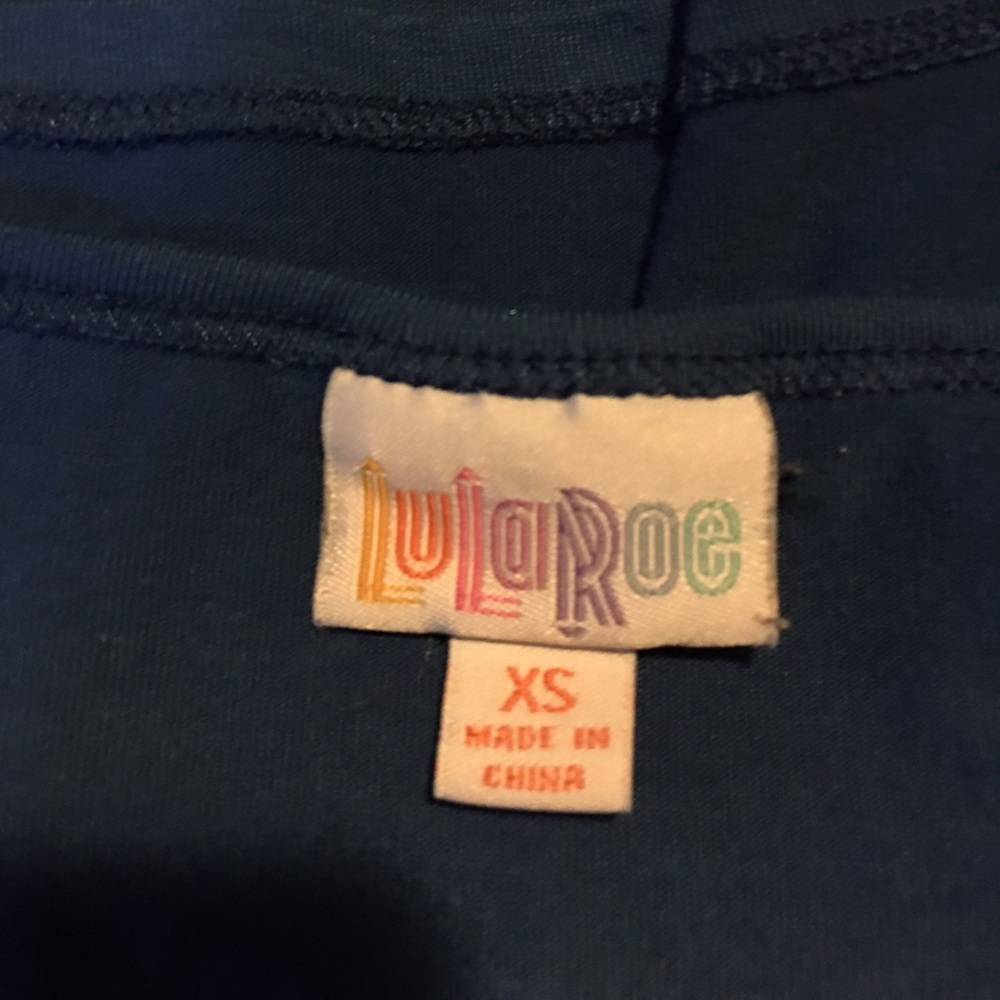 LuLaRoe long blue shirt!!